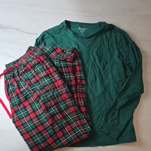 Christmas Plaid Pajama Set